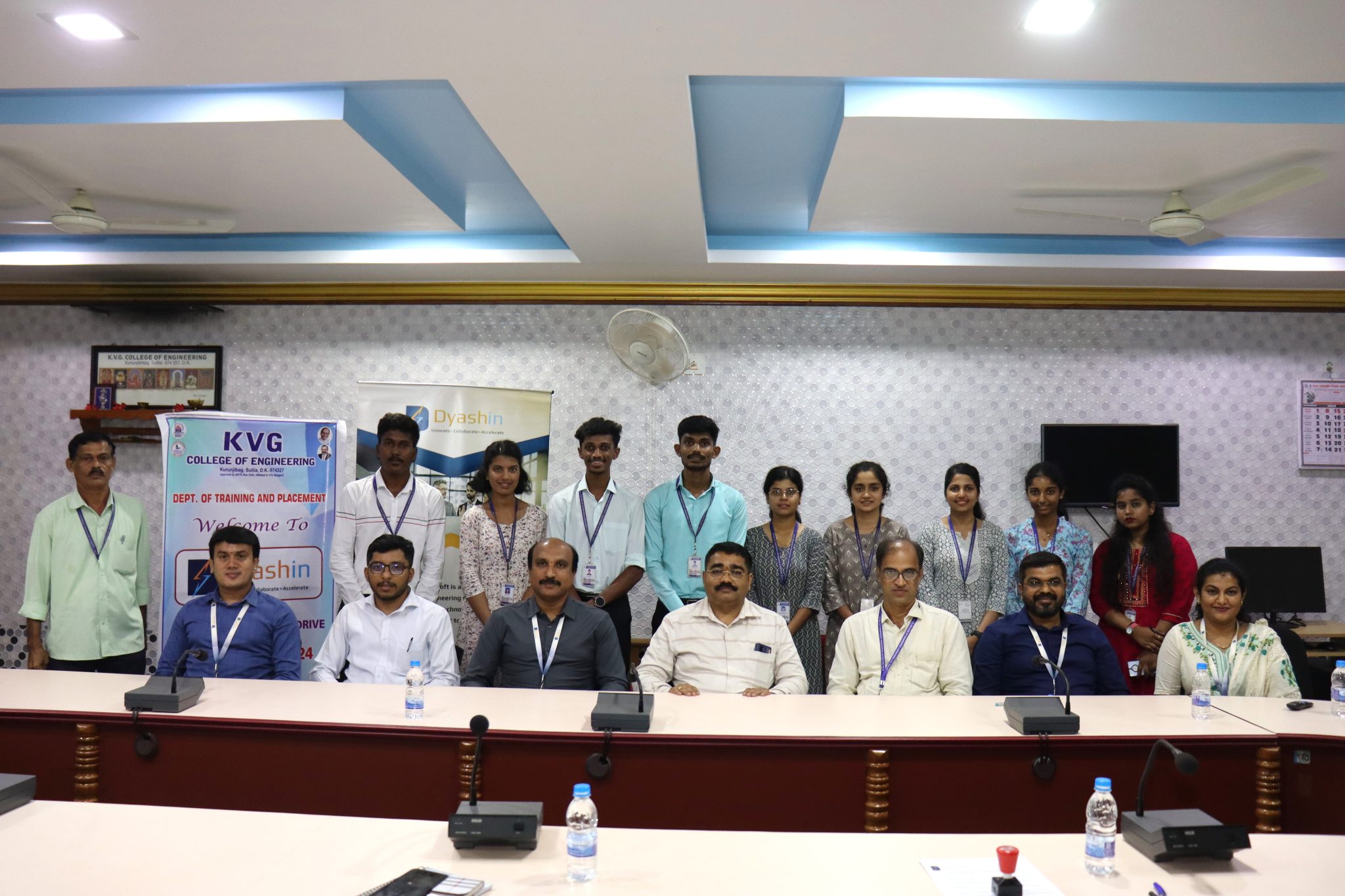 Campus recruitment Dyashin Technosoft Pvt. Ltd. -2024 - KVGCE