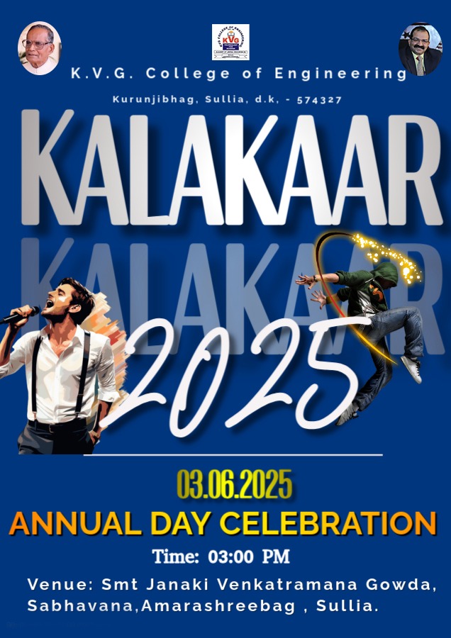 KALAKAAR 2025 ANNUAL DAY CELEBRATION - KVGCE